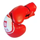 Boxing gloves, Saman, Eco 2.0, leather, red, 10 oz