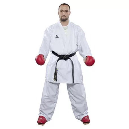 Karate ruha, Hayashi, WKF, kumite, fehér, 140 cm méret