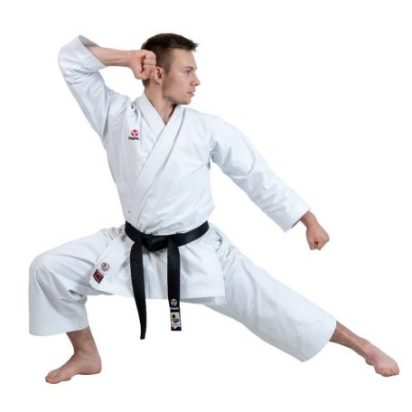 Karate uniform, Hayashi, WKF, Katamori, 13 oz., white, Fehér szín, 150 cm méret