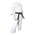 Karate uniform, Hayashi, WKF, Katamori, 13 oz., white, Fehér-piros szín, 165 cm méret