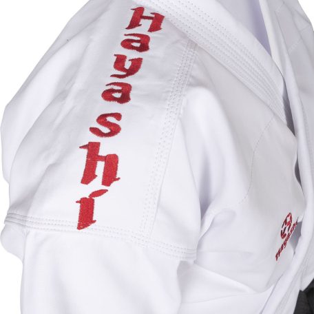 Karate ruha, Hayashi, Bunkai 2.0, WKF, kevertszálas, 12 oz, Piros szín, 180 cm méret