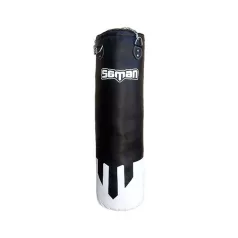   Boxzsák 120 cm-től, Saman, Classic, PU, lánccal, 120x35 cm méret