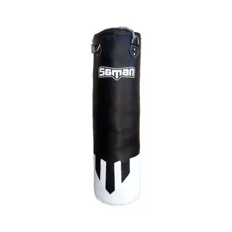Boxzsák 120 cm-től, Saman, Classic, PU, lánccal, 140x40 cm méret