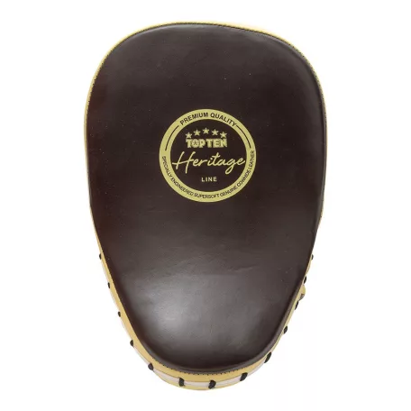 Pontütő kesztyű, Top Ten, Heritage, hajlított, bőr
