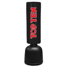   Álló boxzsák, Top Ten, PU borítással, állítható magassággal, fekete