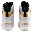 Box cipő, Top Ten, Speedmaster, fehér-arany, 42