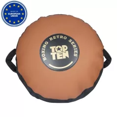   Körpajzs, Top Ten, Retro Series, 45 cm átmérő, barna-fekete