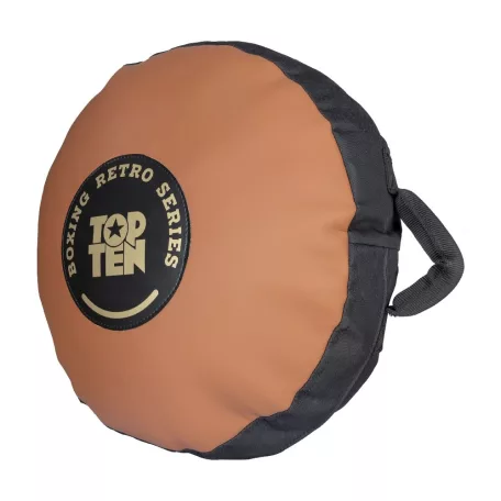 Körpajzs, Top Ten, Retro Series, 45 cm átmérő, barna-fekete
