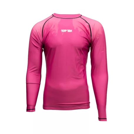 Rashguard, Top Ten, Power Ink, pink szín, S méret