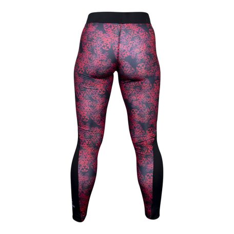 Leggings, Hayashi, Flowers, fekete/piros, XS méret