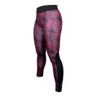 Leggings, Hayashi, Flowers, fekete/piros, M méret