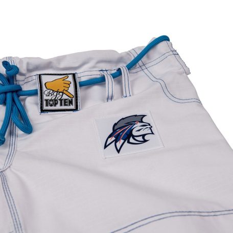 BJJ ruha, Top Ten, Mohicans, Fehér szín, A4 (190 cm) méret (BJJ)