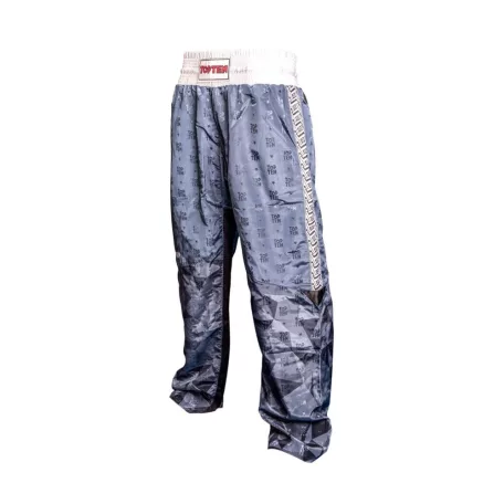 Kick-box nadrág, Top Ten, Prism, fekete, 130 cm méret