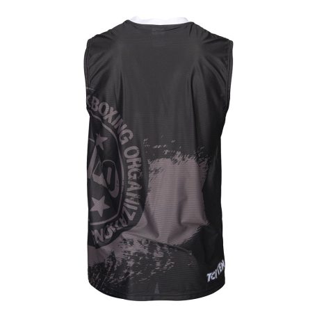 T-shirt, Top Ten, WAKO Kick Light, Fekete szín, L méret