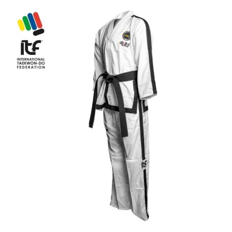 Taekwond-Do Dobok “De-Luxe” (ITF approved) - white, 160 cm méret