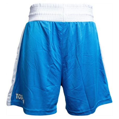 Boxing trunks, TOP TEN, IBA, blue/white, Kék-fehér szín, XXL méret