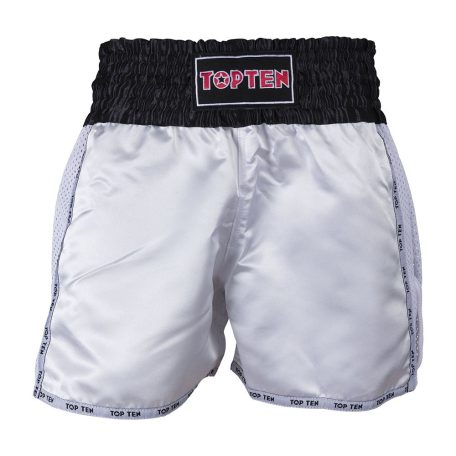 Thai-boxing shorts, Top Ten, Thai Basic, white, XL méret