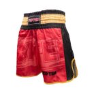 Kick-box rövidnadrág, Top Ten, Power Ink, Piros-arany szín, S méret