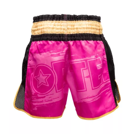 Kick-box rövidnadrág, Top Ten, Power Ink, Pink-arany szín, M méret