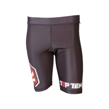 Short tights Top Ten, MMA Sunrise, black, L méret