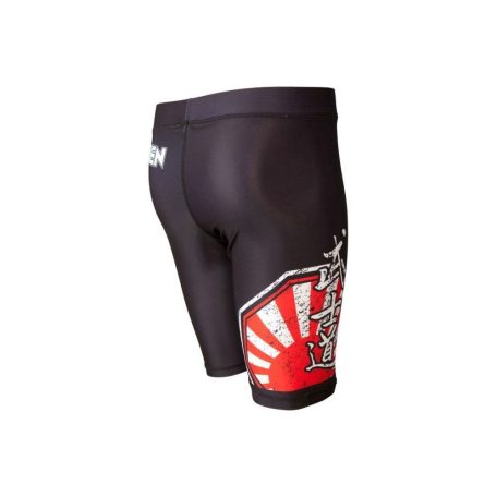 Short tights Top Ten, MMA Sunrise, black, L méret