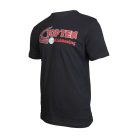 T-shirt, Top Ten, WAKO Elastic Kickboxing, black, M méret