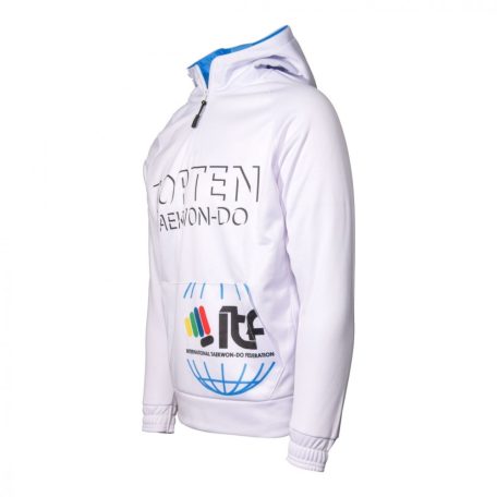 Hoodie “ITF SHADOW”, Top Ten, Taekwondo, white, XXL méret