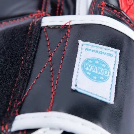 Boxing gloves, Top Ten, WAKO, blue, Piros szín, 10 oz méret