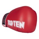 Boxkesztyű, Top Ten, Fight, WAKO, Piros, 10 oz