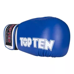 Boxkesztyű, Top Ten, Fight, WAKO, Kék, 10 oz