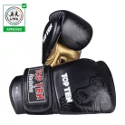Boxkesztyű, Top Ten, IFMA, Ajarn, Fekete, 12 oz