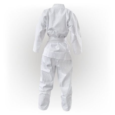 Karate Uniform, Saman, Hanami Saman with belt, white, cotton/poly, 190 cm méret