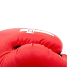 Boxkesztyű, Top Ten, 4select Nubuk, műbőr, Fekete-piros, 10 oz
