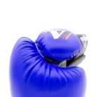 Boxing gloves, Top Ten, 4select, nubuk leather, Kék-fekete szín, 12 oz méret