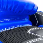 Boxing gloves, Top Ten, 4select, nubuk leather, Kék-fekete szín, 12 oz méret