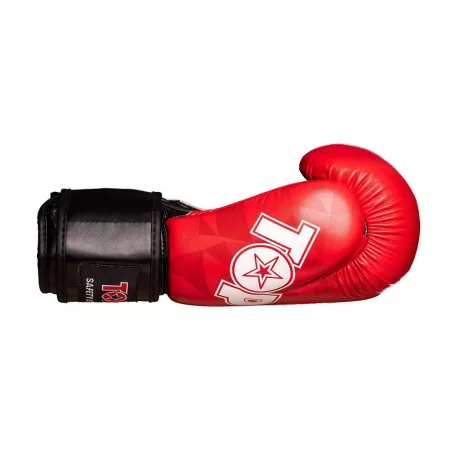 Boxing gloves, Top Ten, PRISM, Standard, Piros szín, 10 oz méret