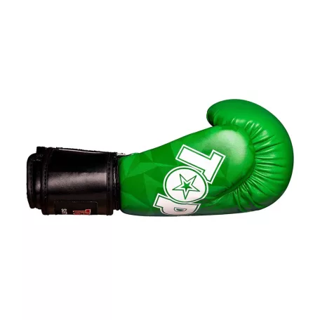 Boxing gloves, Top Ten, PRISM, Standard, Zöld szín, 12 oz méret