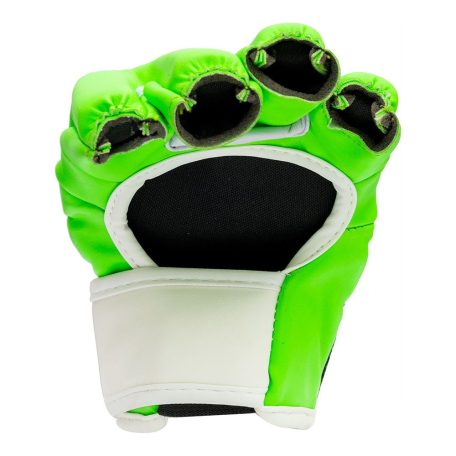 MMA kesztyű, Top Ten, Striking C-Type, Zöld-fehér, M