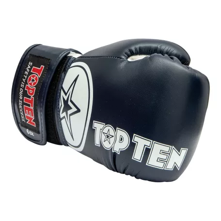 Boxing gloves, Top Ten, Kids, Kék-fehér szín, 8 oz Gyerek méret