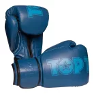 Boxkesztyű, Top Ten, Color'n'Color, bőr, Kék, 10 oz