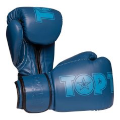   Boxkesztyű, Top Ten, Color'n'Color, bőr, Kék, 10 oz