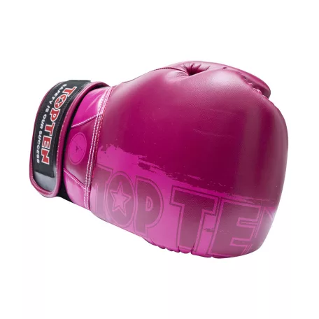 Boxkesztyű, Top Ten, Power Ink Dual, bőr, pink, 12 oz