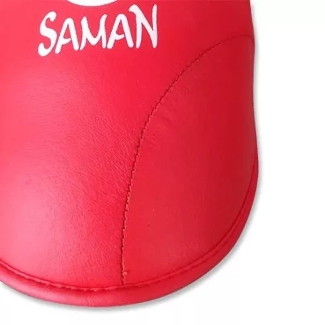 Instep Pad, Saman, karate, PU, red, S méret