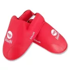 Instep Pad, Saman, karate, PU, red, L méret