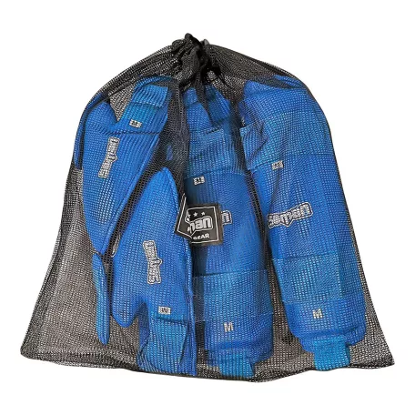 Shinpad with removable instep pad, Saman, karate, blue, L méret