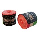 Bandage, Saman, flexible, cotton, tricolor, 350 cm