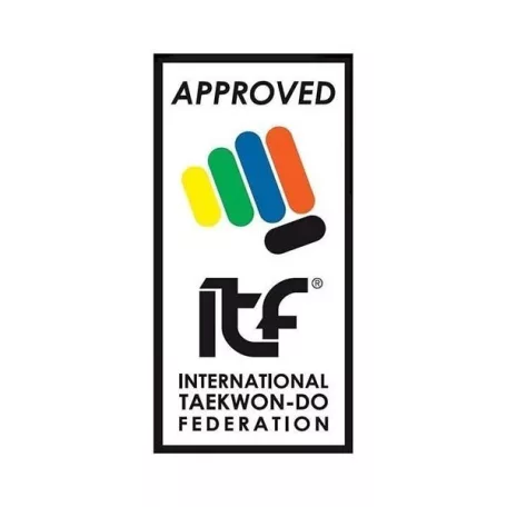 Lábfejvédő, Top Ten, Kids ITF Taekwondo, tépőzáras, Kék