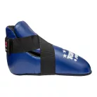 Instep Pad, Top Ten, Fight, black, Kék szín, M méret, WAKO Kick-Box minősítés