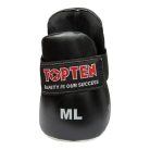 Lábfejvédő, Top Ten, Fight, WAKO Kick-box, ITF Taekwondo, Fekete, XS