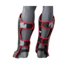 Lábfejes lábszárvédő, Top Ten, Mix Fight Gorilla, Thaibox, K1, MMA, Fekete-szürke, L